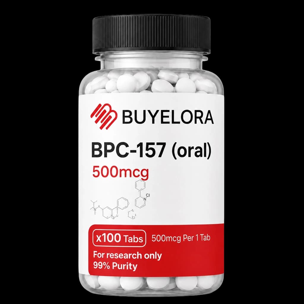 BPC-157 (Oral) research vial
