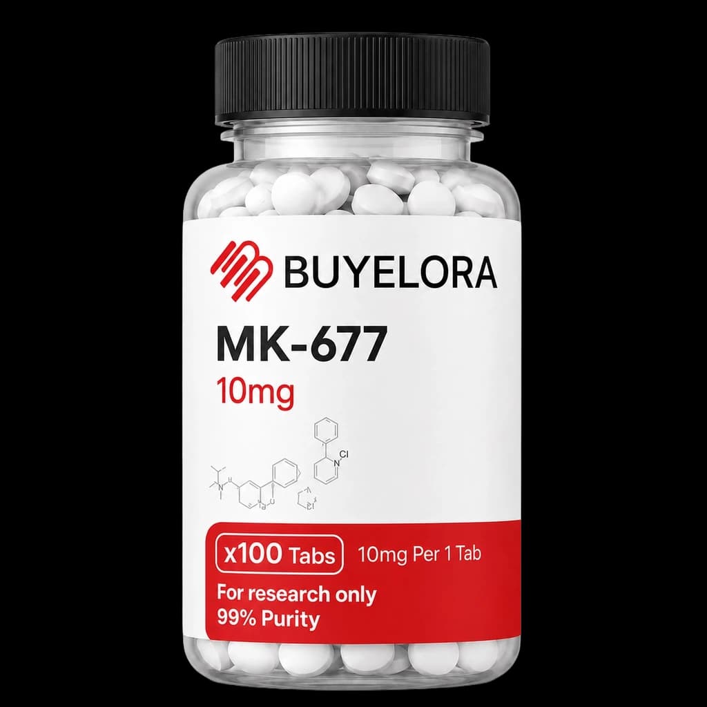 MK-677 (Ibutamoren) research vial