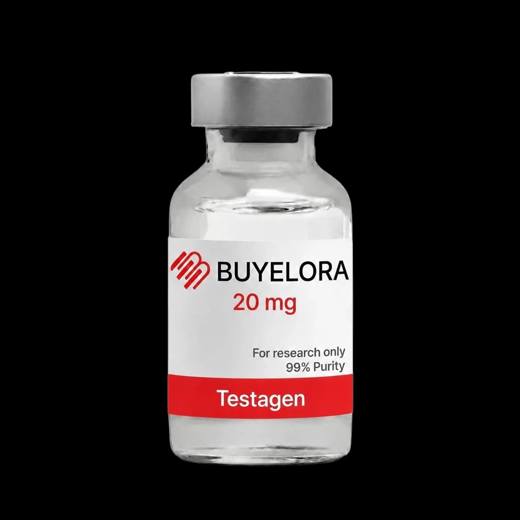Testagen research vial
